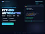 python automation script web scraping data processing