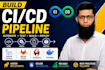 setup github actions gitlab ci jenkins docker ci cd pipeline
