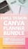 design editable canva planner