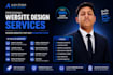 design a modern landing page