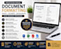 format reports, documents and meeting minutes professionally