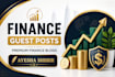 publish finance guest posts on premium finance blogs