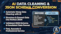 convert legacy data and clean API json payloads for ai