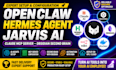 setup jarvis ai openclaw hermes agent obsidian second brain claude mcp server