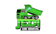 design mascot jedi junk removal service logo