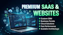 develop saas CRM web application and business portal