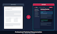 create technical documentation, guides and API docs