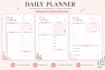design a professional daily planner, weekly planner and printable planner