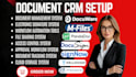 setup document crm docuware pandadoc docusign signnow hellosign zoho sign nuxeo