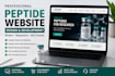 build peptide website peptide store wordpress woocommerce