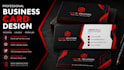 design a professional business card and visiting card