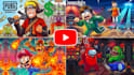 cartoon youtube thumbnail any art style