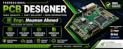 design professional pcb schematic, layout, gerber and 3d model