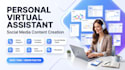 personal virtual assistant social media content creation task manager adhd coach