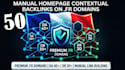 high dr da build 50 french dofollow contextual backlinks