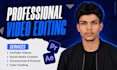 do professional video editing