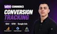 setup woocommerce conversion tracking ga4