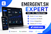 develop emergent sh ai app saas web app supabase stripe integration oauth auth