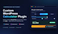 build a custom wordpress calculator plugin with woocommerce