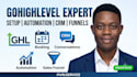 setup gohighlevel CRM, email marketing and automation