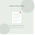 write clear, engaging articles or blog posts on any topic
