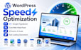 optimize wordpress website speed and core web vitals