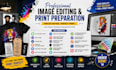 professional color separation and vectorizing for screen printing