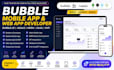 bubble mobile app developer bubble io developer bubble saas mvp adalo mern