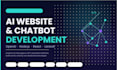 develop a custom ai website ai chatbot as full stack ai software developer