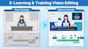 professionally edit your online course and e learning training videos