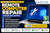 troubleshoot and fix windows PC and laptop problems  remotely
