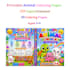 printable PDF coloring pages for kids