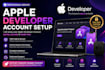 help you to get a verified apple developer accounts