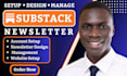 substack account setup manage substack newsletter design substack newsletter