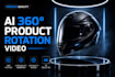 create an ai generated 360 product rotation video from your images