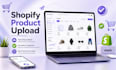 do shopify product upload and ecommerce data entry