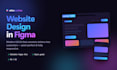 design a modern UX UI website in figma