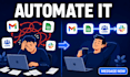 create fast zapier make or pabbly connect automation workflows for you