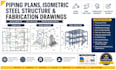 design professional gas piping layout and isometric diagrams