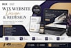 wix website design wix website redesign wix development wix website