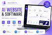 build ai website, ai web app, ai saas and custom ai software