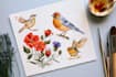 create hand painted watercolor illustrations