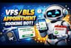 build booking bot,vfs appointment bot, appointment bot,vfs bot, telegram bot