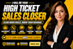 b2b sales closer appointment setter sales representative high ticket sales rep