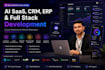 develop ai integrated web application or saas