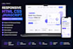 build a responsive HTML CSS javascript website