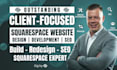 build squarespace website design redesign development SEO by squarespace expert