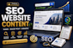 write SEO website content that ranks and converts