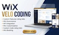 develop custom wix velo code, wix API integration, wix website databases