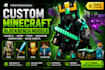 create custom minecraft blockbench models, mobs, items and animations